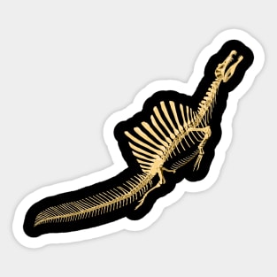 Spinosaurus Aegyptiacus (skeleton surfacing) Sticker